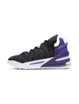 画像1: Lebron 18 GS Lakers Black/Metallic Gold/Purple/White CW2760-004 Nike ナイキ シューズ  レブロン ジェームス 【海外取寄】【GS】キッズ (1)