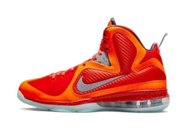 Lebron 9 Big Bang Total Orange/Metallic Silver DH8006-800 Nike