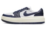 画像1: Wmns Air Jordan 1 Elevate Low White/Navy DH7004-141 Jordan ジョーダン エレベート シューズ   【海外取寄】【WOMEN'S】 (1)