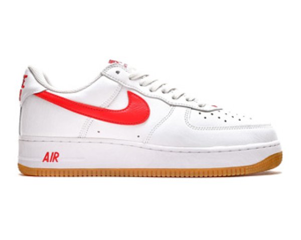 Air force outlet 07 white red