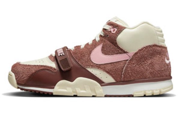 Air Trainer 1 Mid Valentine's Day Brown/ Pink-Coconut Milk DM0522