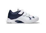 画像1: UA Kids Trainer Wide White/Navy 3025679-102 UnderArmour アンダーアーマー シューズ  【GS】キッズ (1)