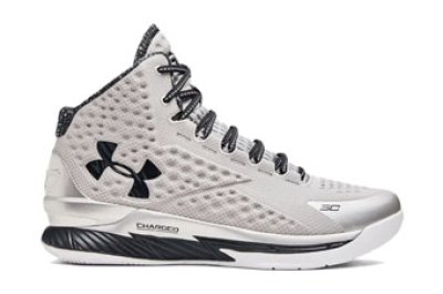 Curry 1 Retro BHM Silver/Black 3026279-100 UnderArmour アンダー