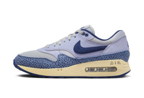 Air max 1 shop grey and blue