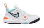 画像1: Team Hustle D11 PS White/Turquoise/Orange HF5737-141 Nike ナイキ シューズ   【海外取寄】【PS】 (1)