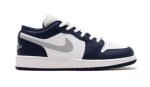 画像1: Air Jordan 1 Low GS White/Navy/Gray 553560-141 Jordan ジョーダン シューズ   【海外取寄】【GS】キッズ (1)