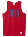 画像1: EVERYDAY TANK RED 215-007001 RD AKTR アクター ノースリーブ タンクトップ ウエア  【MEN'S】 (1)