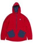 画像1: URBAN-TECH PULLOVER RED 116-003010 RD AKTR アクター パーカー アウトウエア ウエア 秋冬物 【MEN'S】 (1)