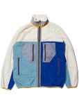 画像1: FLEECE JACKET WHITE 219-011010 WH AKTR アクター ジャケット アウトウエア ウエア 秋冬物 【MEN'S】 (1)