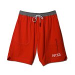 画像1: SPACE SUIT SHORTS Orange 221-005002 OR AKTR アクター Shorts ショーツ バスパン ウエア  【MEN'S】 (1)