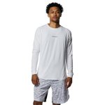 画像1: UA Longshot L/S Tee White 1368856-100 UnderArmour アンダーアーマー ロング　Tシャツ ウエア 秋冬物 【MEN'S】 (1)