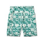 画像1: DESERT DAISY BIKER SHORTS  GREEN 222-081002 GR AKTR アクター Shorts ショーツ バスパン ウエア  【WOMEN'S】アパレル (1)