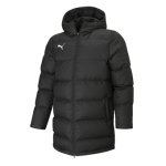 画像1: TEAMLIGA Middle Down Coat Black 657738-03 Puma プーマ ジャケット アウトウエア ウエア 秋冬物 【MEN'S】 (1)