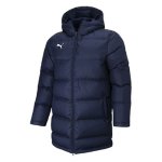 画像1: TEAMLIGA Middle Down Coat Navy 657738-06 Puma プーマ ジャケット アウトウエア ウエア 秋冬物 【MEN'S】 (1)