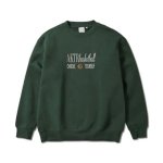 画像1: RETRO-CHIC SWEAT CREW NECK GREEN 123-034010 GR AKTR アクター スウェット アウトウエア ウエア  【MEN'S】 (1)