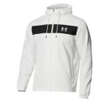 画像1: UA SPORT STYLE WIND BREAKER White/Black 1365505-100 UnderArmour アンダーアーマー ジャケット アウトウエア ウエア 秋冬物 【MEN'S】 (1)