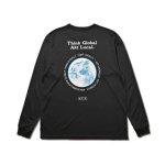 画像1: AKT LOCAL EARTH L/S SPORTS TEE  BLACK 123-009005 BK AKTR アクター ロング　Tシャツ ウエア 秋冬物 【MEN'S】 (1)