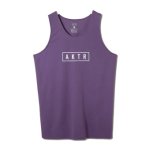 画像1: AKTR LOGO TANK PURPLE 223-031001 PL AKTR アクター ノースリーブ タンクトップ ウエア  【MEN'S】【SALE商品】 (1)