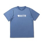 画像1: CLASSIC AKTR LOGO SPORTS TEE BLUE 223-032005 BL AKTR アクター Tシャツ ウエア  【MEN'S】【SALE商品】 (1)