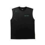 画像1: UNCAGED SLEEVELESS SPORTS TEE BLACK 223-060005 BK AKTR アクター Tシャツ ウエア  【MEN'S】 (1)