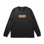 画像1: SPLASH BOX LOGO L/S SPORTS TEE BLACK 223-013005 BK AKTR アクター ロング　Tシャツ ウエア 秋冬物 【MEN'S】【SALE商品】 (1)