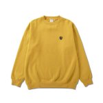 画像1: CLASSIC AKTR LOGO SWEAT CREW NECK YELLOW 223-019010 YL AKTR アクター スウェット アウトウエア ウエア  【MEN'S】 (1)