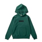 画像1: KIDS LOGO SWEAT PULLOVER HOODIE GREEN 223-041010 GR GS AKTR アクター パーカー アウトウエア ウエア 秋冬物 【BOY'S】 キッズ アパレル【SALE商品】 (1)