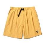 画像1: NYLON 6.5-INCH SHORTS YELLOW 224-035002 YL AKTR アクター Shorts ショーツ バスパン ウエア  【MEN'S】 (1)