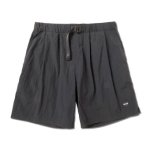 画像1: NYLON 6.5-INCH SHORTS BLACK 224-035002 BK AKTR アクター Shorts ショーツ バスパン ウエア  【MEN'S】 (1)