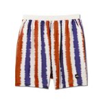 画像1: REFEREE STRIPE 5.5-INCH SHORT WIDE PANTS NAVYxRED 224-036002 NVxRD AKTR アクター Shorts ショーツ バスパン ウエア  【MEN'S】 (1)