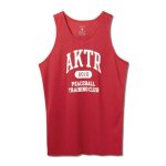 画像1: PEACEBALL T.C. TANK RED 224-037001 RD AKTR アクター ノースリーブ タンクトップ ウエア  【MEN'S】 (1)