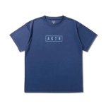 画像1: AKTR LOGO SPORTS TEE NAVY 224-039005 NV AKTR アクター Tシャツ ウエア  【MEN'S】 (1)