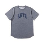 画像1: ANTIFOUL T/C TEE GRAY 224-040005 GY AKTR アクター Tシャツ ウエア  【MEN'S】 (1)