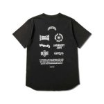 画像1: ANTIFOUL T/C TEE BLACK 224-040005 BK AKTR アクター Tシャツ ウエア  【MEN'S】 (1)