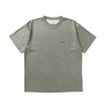 画像1: MOCK GARMENT DYED LOOSE FIT SPORTS TEE GREEN 224-001005 GR AKTR アクター Tシャツ ウエア  【MEN'S】 (1)