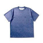 画像1: MOCK GARMENT DYED LOOSE FIT SPORTS TEE BLUE 224-001005 BL AKTR アクター Tシャツ ウエア  【MEN'S】 (1)