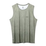 画像1: MOCK GARMENT DYED SLEEVELESS SPORTS TEE GREEN 224-002005 GR AKTR アクター ノースリーブ タンクトップ ウエア  【MEN'S】 (1)