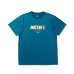 画像1: HALFTONE ACTIVE SPORTS TEE BLUE 224-005005 BL AKTR アクター Tシャツ ウエア  【MEN'S】 (1)