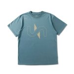 画像1: UNCAGED SPORTS TEE BLUE 223-058005 BL AKTR アクター Tシャツ ウエア  【MEN'S】 (1)