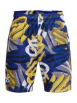 画像1: Curry Boys Splash Short Royal 1387101-400 UnderArmour アンダーアーマー カリー Shorts ショーツ バスパン ウエア  ステフォン カリー【BOY'S】 キッズ アパレル (1)