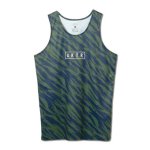 画像1: BEAST CAMO TANK GREEN 224-012001 GR AKTR アクター ノースリーブ タンクトップ ウエア  【MEN'S】 (1)