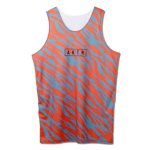 画像1: BEAST CAMO REVERSIBLE TANK REDxWHITE 224-013001 RDxWH AKTR アクター ノースリーブ タンクトップ ウエア  【MEN'S】 (1)