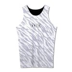 画像1: BEAST CAMO REVERSIBLE TANK WHITExBLACK 224-013001 WHxBK AKTR アクター ノースリーブ タンクトップ ウエア  【MEN'S】 (1)