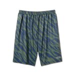 画像1: BEAST CAMO 8.5-INCH SHORTS GREEN 224-014002 GR AKTR アクター Shorts ショーツ バスパン ウエア  【MEN'S】 (1)