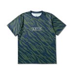 画像1: BEAST CAMO AKTR LOGO SPORTS TEE GREEN 224-015005 GR AKTR アクター Tシャツ ウエア  【MEN'S】 (1)