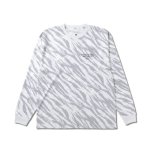 画像1: BEAST CAMO AKT LOCAL LOOSE FIT L/S SPORTS TEE WHITE 224-016005 WH AKTR アクター ロング　Tシャツ ウエア 秋冬物 【MEN'S】 (1)