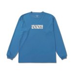 画像1: BEAST CAMO BOX LOGO L/S SPORTS TEE BLUE 224-017005 BL AKTR アクター ロング　Tシャツ ウエア 秋冬物 【MEN'S】 (1)