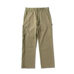 画像1: CARPENTER PANTS KHAKI 224-019020 KH AKTR アクター Pants パンツ ウエア 秋冬物 【MEN'S】 (1)