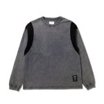 画像1: VINTAGE WASH L/S TEE GRAY 224-021005 GY AKTR アクター ロング　Tシャツ ウエア 秋冬物 【MEN'S】 (1)