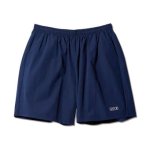 画像1: BASIC SHORT WIDE PANTS NAVY 524-010002 NV AKTR アクター Shorts ショーツ バスパン ウエア  【MEN'S】 (1)